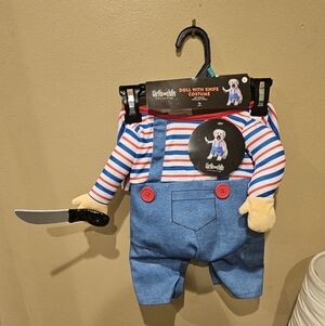 Petsmart-Thrills & Chills Exclusive Dog Costume Doll With Knife